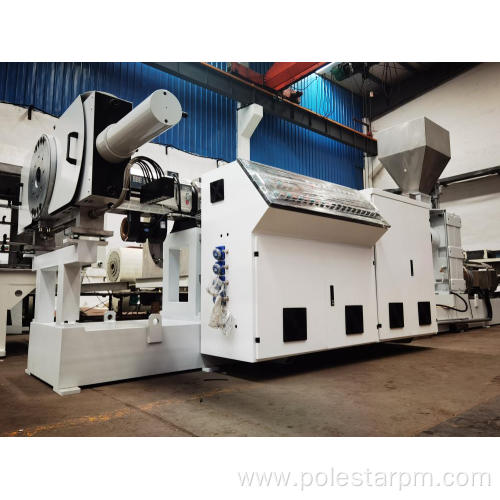 Double Stage Granulating PE PP Film Pelletizing Line